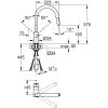 Смеситель Grohe VENTO OHM C DUAL SPRAY (30438000) изображение 3