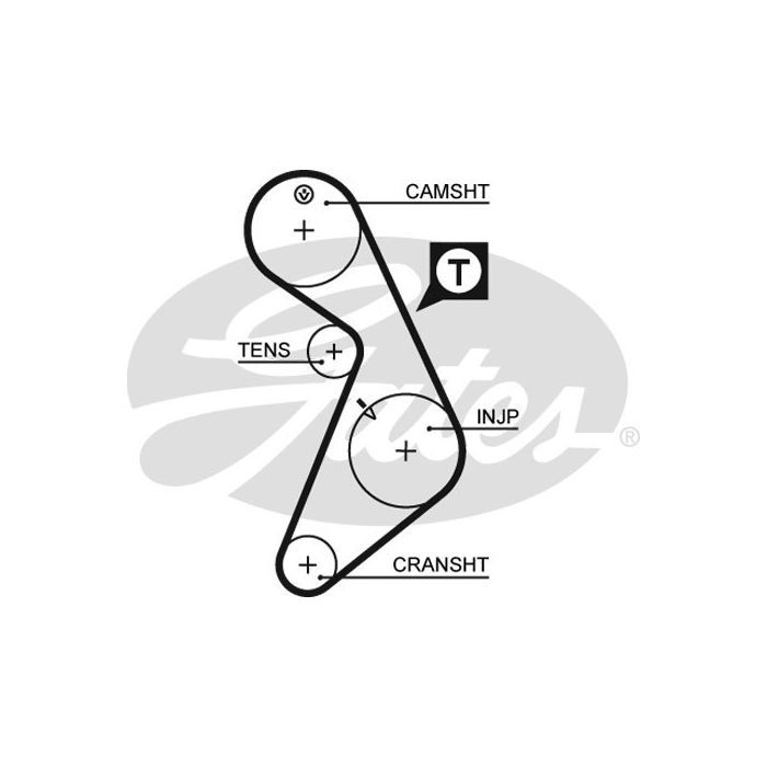 Ремень ГРМ Gates 5395