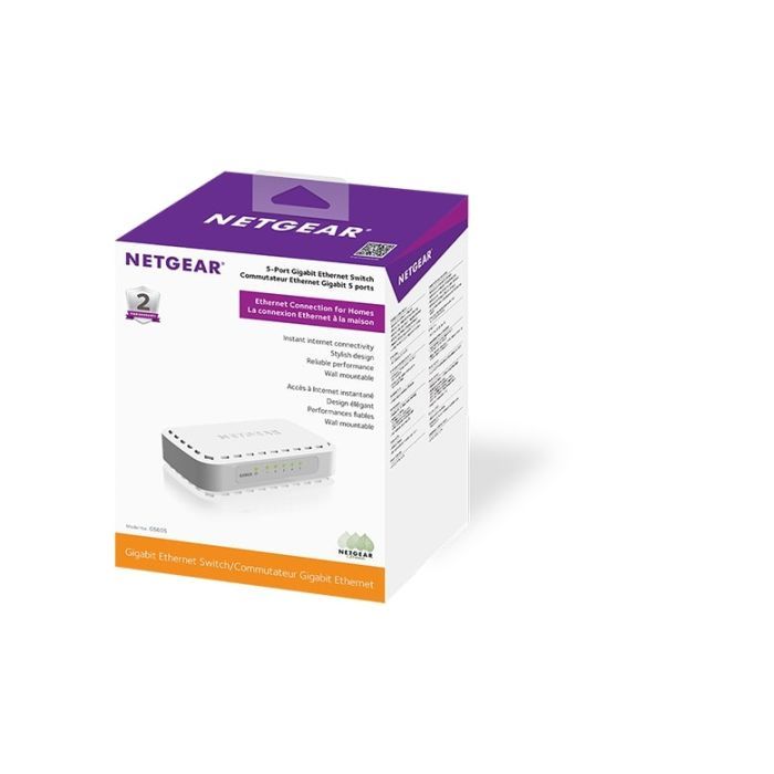 Коммутатор сетевой Netgear GS605-400PES изображение 4