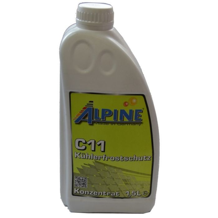 Антифриз Alpine концентрат C11 Кuhlerfrostschutz жовт. 1,5л (1145Y-15)