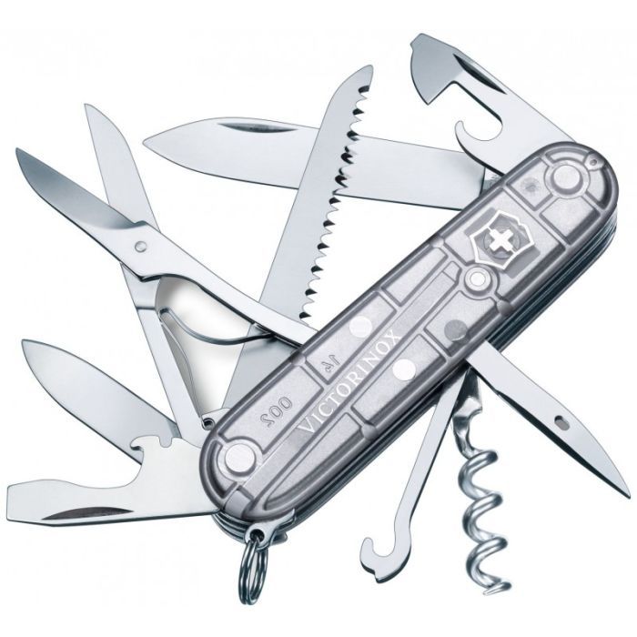 Ніж Victorinox Huntsman Transparent Silver (1.3713.T7)