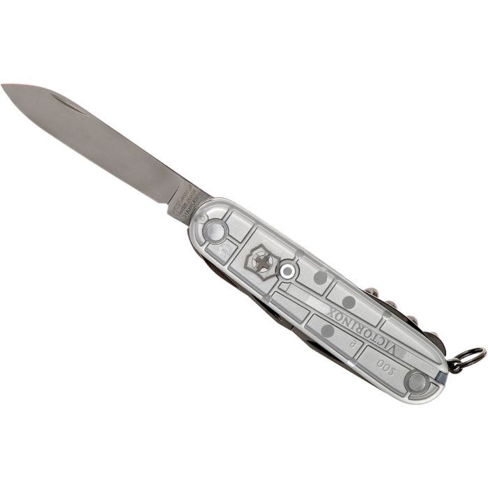 Ніж Victorinox Huntsman Transparent Silver (1.3713.T7) зображення 5