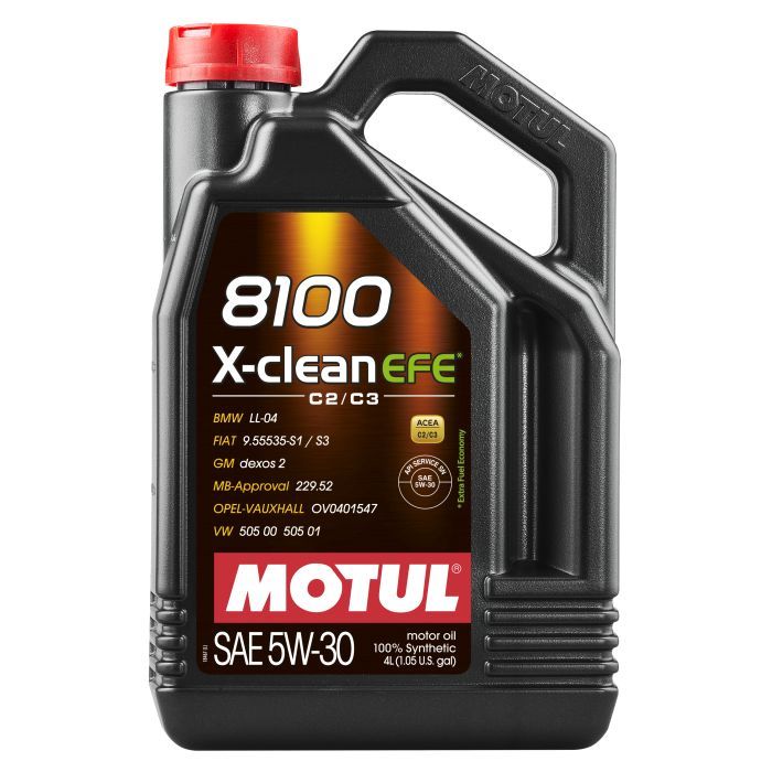 Моторное масло MOTUL 8100 X-clean 5w30 4л (814051)