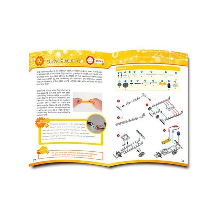 Конструктор Gigo для STEM-обучение Электрические цепи (1236R) изображение 10