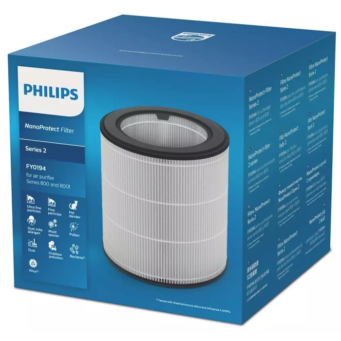 Фильтр для воздухоочистителя/увлажнителя Philips FY0194/30 изображение 4