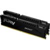 Модуль памяти для компьютера DDR5 32GB (2x16GB) 4800 MHz Beast Black Kingston Fury (ex.HyperX) (KF548C38BBK2-32) изображение 2