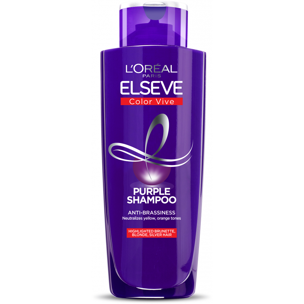 Шампунь Elseve Color Vive Purple для осветленных и мелир. волос 200 мл (3600523699162)