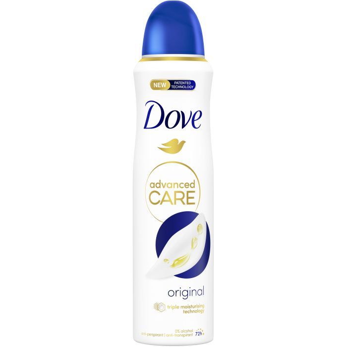 Антиперспирант Dove Оригинал 150 мл (8720181291692/8720181291715)
