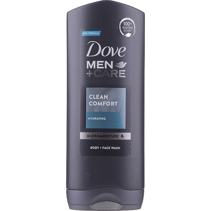 Гель для душа Dove Men+Care Чистота и комфорт 250 мл (8720181313417)