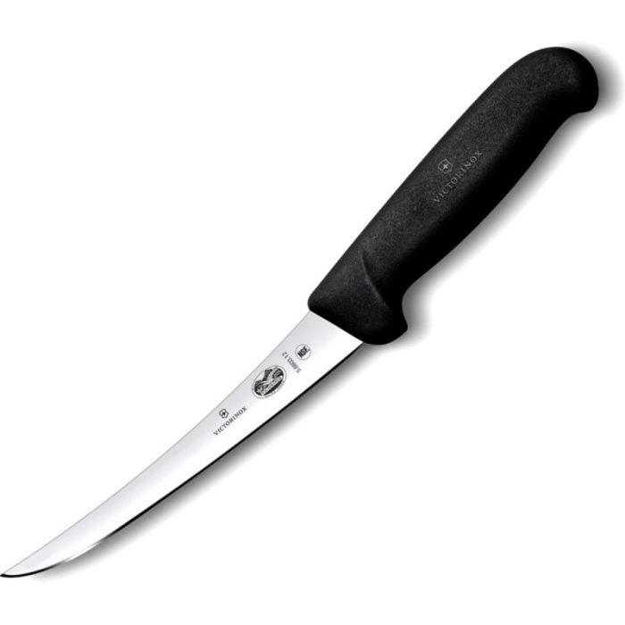 Кухонный нож Victorinox Fibrox Boning 12 см Black (5.6603.12)