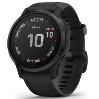 Смарт-часы Garmin fenix 6S Pro, Black w/Black Band (010-02159-14)