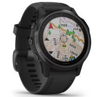 Смарт-часы Garmin fenix 6S Pro, Black w/Black Band (010-02159-14) изображение 3
