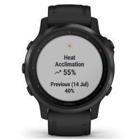 Смарт-часы Garmin fenix 6S Pro, Black w/Black Band (010-02159-14) изображение 6