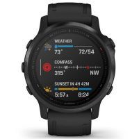 Смарт-часы Garmin fenix 6S Pro, Black w/Black Band (010-02159-14) изображение 7
