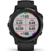 Смарт-часы Garmin fenix 6S Pro, Black w/Black Band (010-02159-14) изображение 8