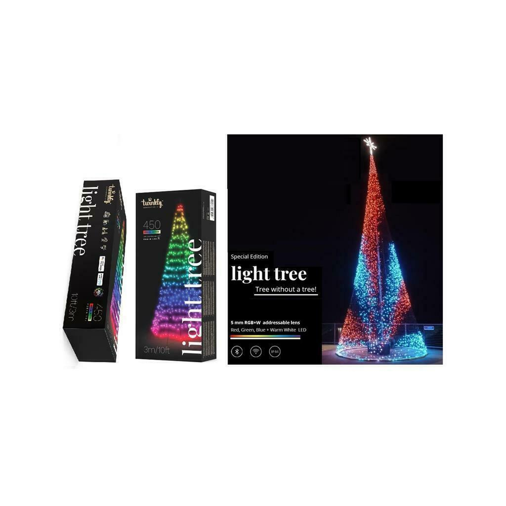 Гірлянда Twinkly Smart LED Light tree RGBW 450, Gen II, IP44, 3м (TWP500SPP-BEU) зображення 5