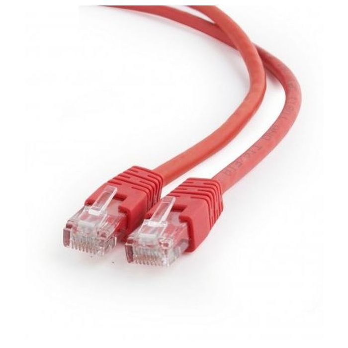 Патч-корд 5м UTP cat 6 CCA red Cablexpert (PP6U-5M/R) изображение 2