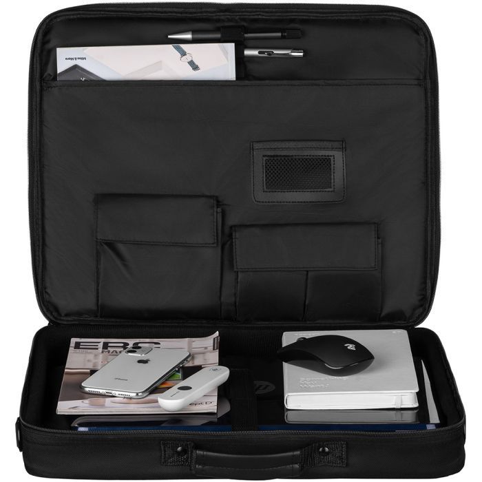 Сумка для ноутбука 2E 17" CBT6817 TopLoad Classic, black (2E-CBT6817BK) изображение 9