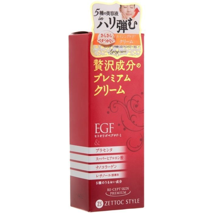 Крем для лица Zettoc Re-Cept Skin Premium Cream Антивозрастной 60 мл (4582118951192)