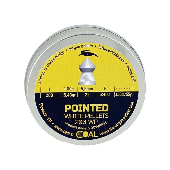Пульки Coal Pointed 5,5 мм 200 шт/уп (200WPP55)