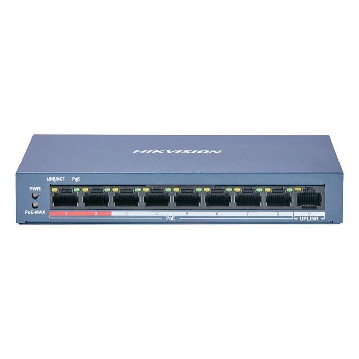 Комутатор мережевий Hikvision DS-3E0109P-E(C)