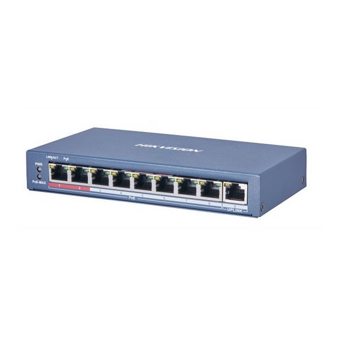 Комутатор мережевий Hikvision DS-3E0109P-E(C) зображення 2