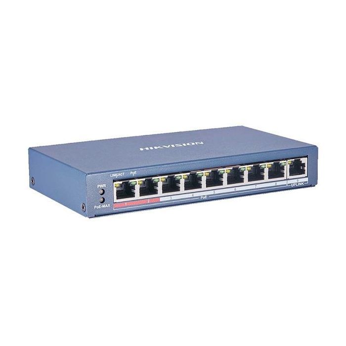 Комутатор мережевий Hikvision DS-3E0109P-E(C) зображення 3
