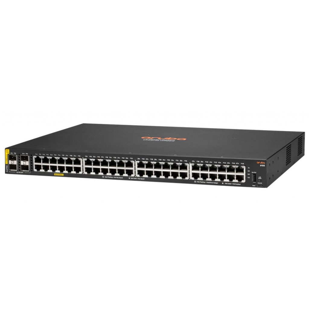 Комутатор мережевий HP 6000-48G-4SFP+ (R8N86A) (R8N86A) зображення 2