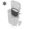 Сумка-візок ShoppingCruiser Allround 41 л Black (930022) зображення 5