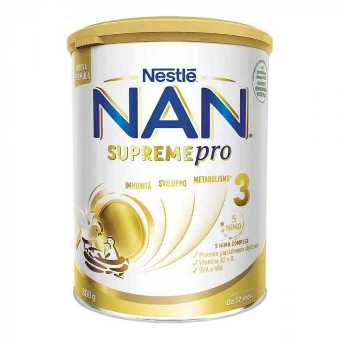 Детская смесь Nestle NAN 3 Supreme Pro от 12 мес. 800 г (7613287572875) изображение 7