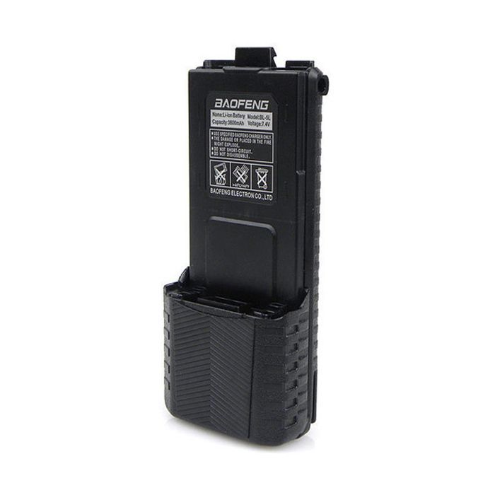 Аккумуляторная батарея Baofeng для UV-5R Hi 3800mAh (Гр6373) изображение 5