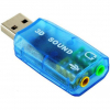 Звукова плата Dynamode USB 6(5.1) blue (USB-SOUNDCARD2.0 blue) зображення 2