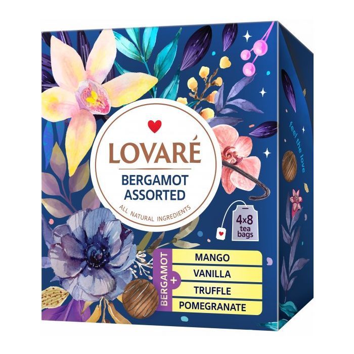 Чай Lovare Bergamot Assorted 32 шт (79822)