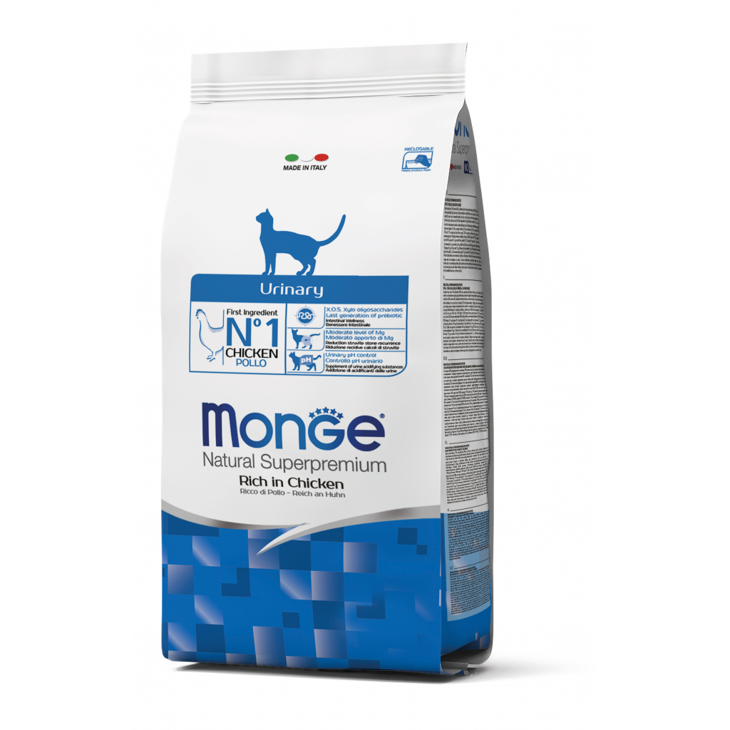 Сухий корм для кішок Monge Cat Urinary 5 кг (8009470156012)