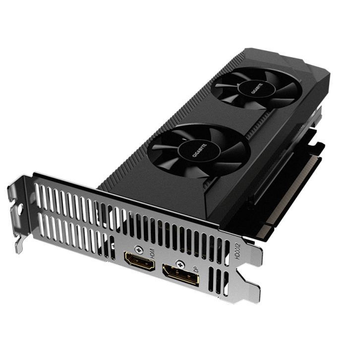 Видеокарта GIGABYTE Radeon RX 6400 4Gb LP (GV-R64D6-4GL) изображение 4
