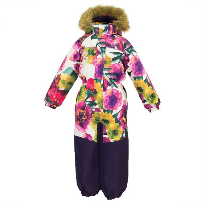 Комбинезон детский Huppa CHLOE-1 1 36190130 белый с принтом 128 (4741468714158)