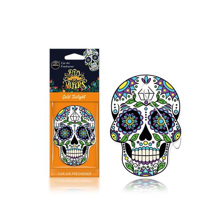 Ароматизатор для автомобиля Aroma Car Dia De Los Muertos - Gold Twilight (831174)