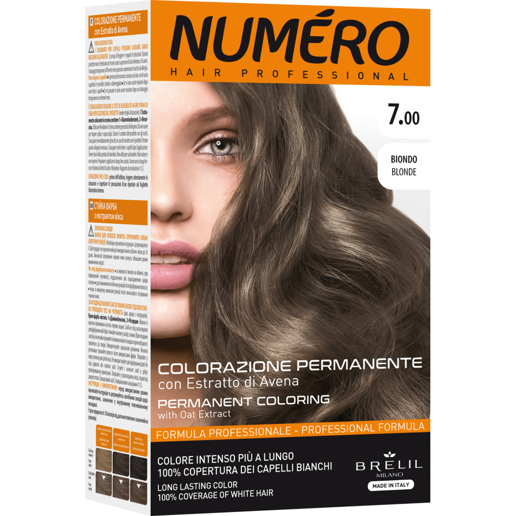 Краска для волос Brelil Numero 6.00 - Dark Blonde 140 мл (8011935081264)