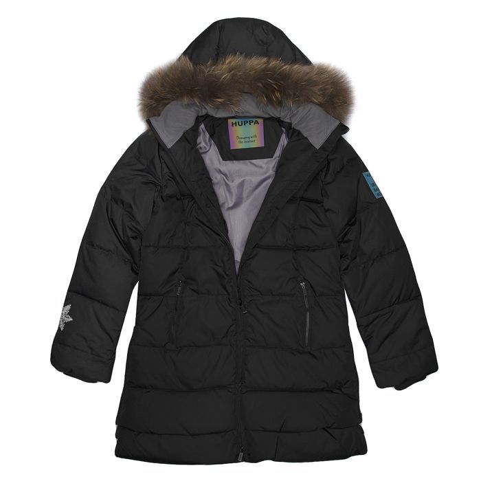 Пальто детское Huppa PARISH 12478055 чёрный XS (4741468915593) изображение 4
