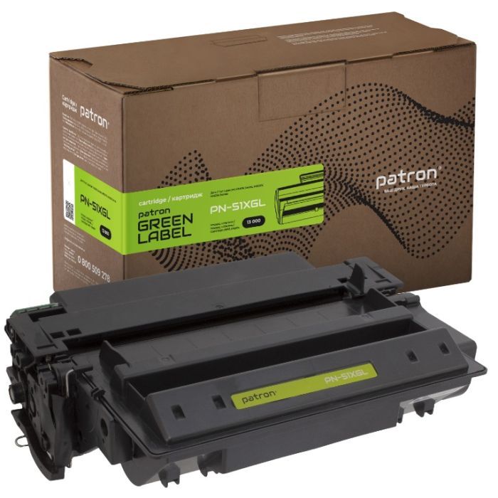 Картридж Patron HP 51X (Q7551X) Green Label (PN-51XGL)