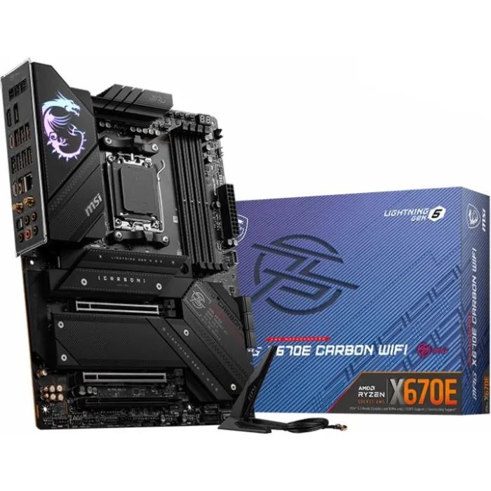 Материнська плата MSI MPG X670E CARBON WIFI зображення 2