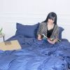 Постільна білизна MirSon Satin 30-0020SmokyBlue 160х220 Сімейний (2200005255384) зображення 7