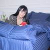 Постільна білизна MirSon Satin 30-0020SmokyBlue 160х220 Сімейний (2200005255384) зображення 8