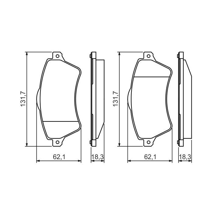 Гальмівні колодки Bosch 0 986 424 721 зображення 4