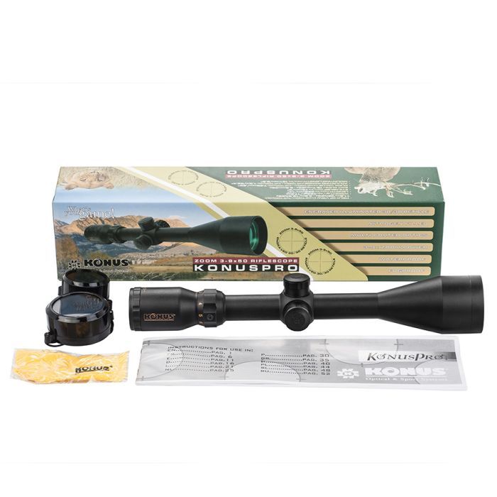 Оптический прицел Konus KonusPro 3-9x50 30/30 IR (7294) изображение 4