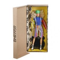 Кукла Barbie Коллекционная "BMR 1959" кудрявая блондинка (GHT92)