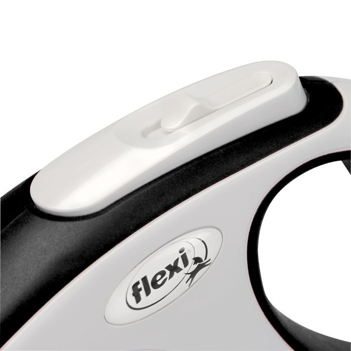 Повідець для собак Flexi New Comfort М стрічка 5 м (червоний) (4000498043622) зображення 3