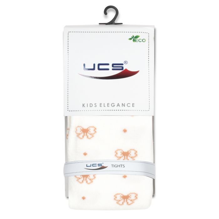 Колготки детские UCS Socks с бантиками (M0C0301-2438-7G-white) изображение 2