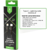 Дата кабель USB-C to Lightning 1.0m 3A 20W PVC Vinga (VCDCCL31) зображення 2