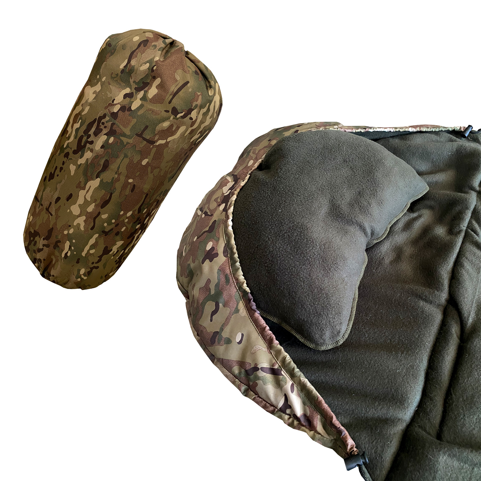 Спальный мешок Sector STR2 Khaki зимний с подушкой (4821000005163) изображение 8